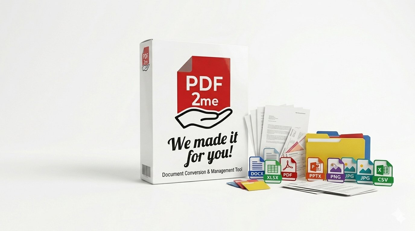 PDF2me — Document Conversion and Management Tool